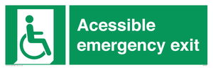 SA7242: Accessible emergency exit (right)