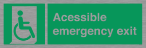 SA7242: Accessible emergency exit (right)