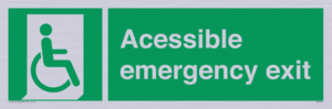SA7242: Accessible emergency exit (right)