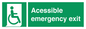 SA7242: Accessible emergency exit (right)