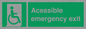 SA7242: Accessible emergency exit (right)
