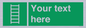 SA7285: Custom sign safe condition Escape ladder