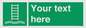 SA7286: Custom sign safe condition Embarkation ladder