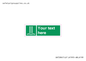 SA7286: Custom sign safe condition Embarkation ladder