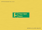 SA7290: Custom sign safe condition door opens pulling left hand side