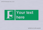 SA7290: Custom sign safe condition door opens pulling left hand side