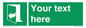 SA7291: Custom sign safe condition door opens pulling right hand side