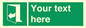 SA7291: Custom sign safe condition door opens pulling right hand side