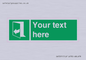 SA7291: Custom sign safe condition door opens pulling right hand side
