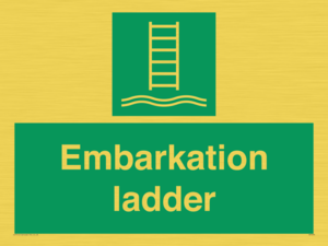 SA7296: Embarkation ladder
