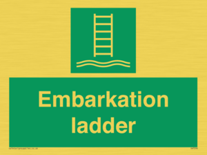 SA7296: Embarkation ladder