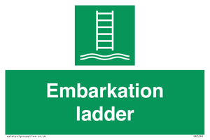 SA7296: Embarkation ladder