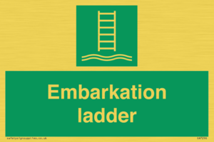 SA7296: Embarkation ladder