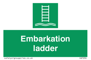 SA7296: Embarkation ladder