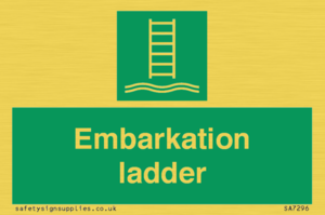 SA7296: Embarkation ladder