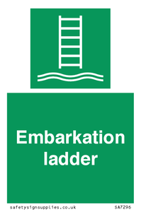 SA7296: Embarkation ladder