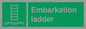 SA7296: Embarkation ladder