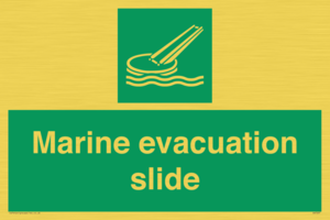 SA7297: Marine evacuation slide