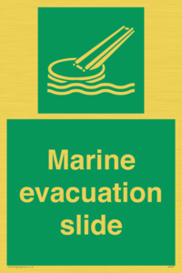 SA7297: Marine evacuation slide