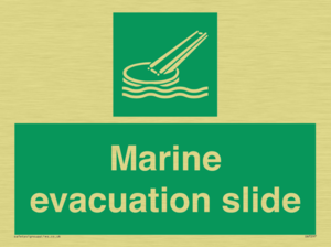 SA7297: Marine evacuation slide