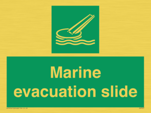 SA7297: Marine evacuation slide