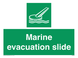 SA7297: Marine evacuation slide