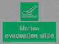 SA7297: Marine evacuation slide
