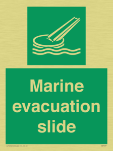 SA7297: Marine evacuation slide