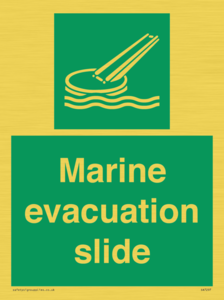 SA7297: Marine evacuation slide