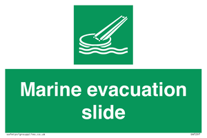 SA7297: Marine evacuation slide