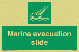 SA7297: Marine evacuation slide