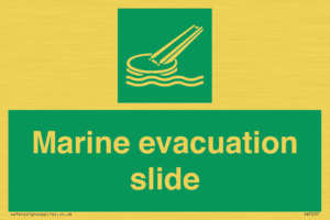 SA7297: Marine evacuation slide