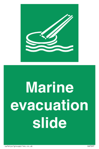 SA7297: Marine evacuation slide