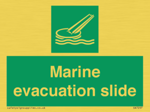 SA7297: Marine evacuation slide