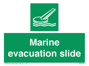 SA7297: Marine evacuation slide
