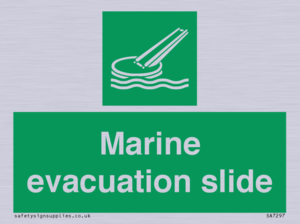 SA7297: Marine evacuation slide