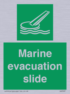SA7297: Marine evacuation slide