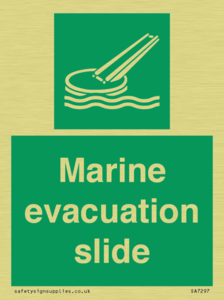 SA7297: Marine evacuation slide