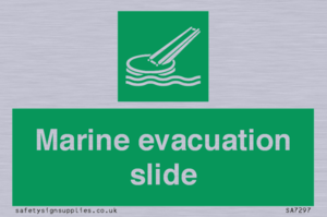 SA7297: Marine evacuation slide