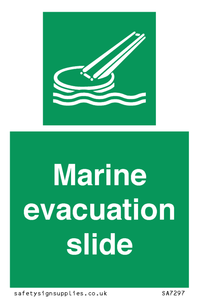 SA7297: Marine evacuation slide