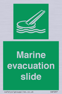 SA7297: Marine evacuation slide