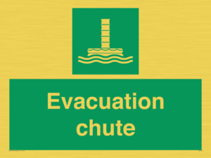 SA7298: Evacuation chute