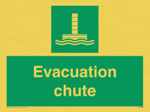 SA7298: Evacuation chute