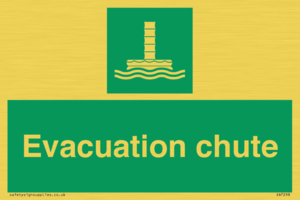 SA7298: Evacuation chute