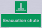 SA7298: Evacuation chute