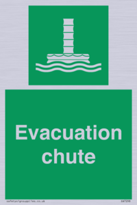 SA7298: Evacuation chute