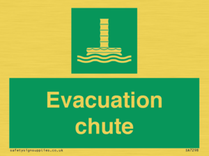 SA7298: Evacuation chute