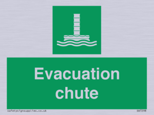 SA7298: Evacuation chute