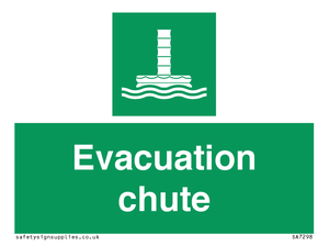 SA7298: Evacuation chute