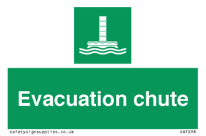 SA7298: Evacuation chute